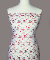 Tüll csipke - RED / 31927